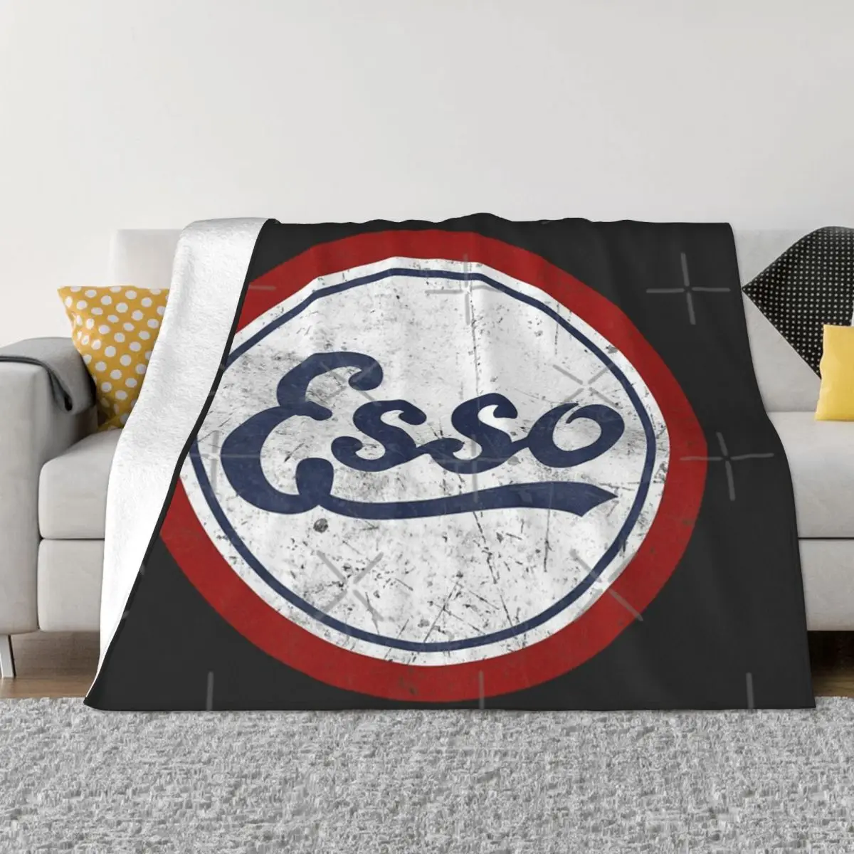 Esso Oil Vintage Plush Bedroom Couple Blankets Winter Warm Blanket Throw Blanket
Esso Oil Vintage Plush Bedroom Couple Blankets Winter Warm Blanket Throw Blanket