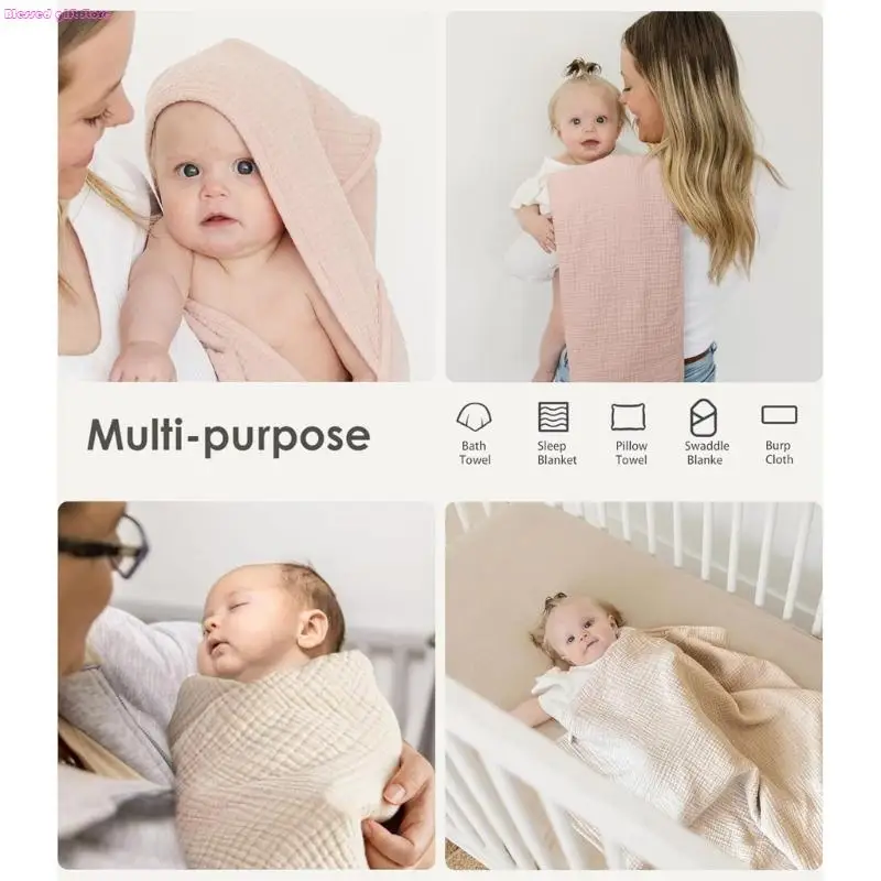 D0JC Hooded Bath Towel Soft Absorption Wrap Towel Breathable Baby Capelet for Beach
D0JC Hooded Bath Towel Soft Absorption Wrap Towel Breathable Baby Capelet for Beach
