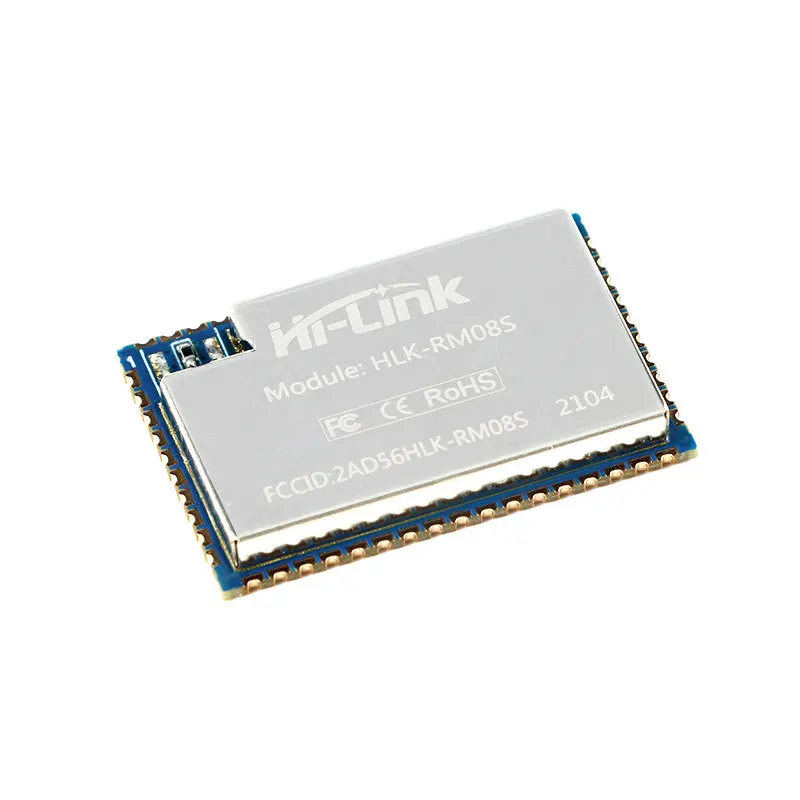 Модуль маршрутизатора HLK-RM08S с поддержкой OpenWrt с MT7688KN Малый размер Высокопроизводительная высокая плотность интеграции
Модуль маршрутизатора HLK-RM08S с поддержкой OpenWrt с MT7688KN Малый размер Высокопроизводительная высокая плотность интеграции