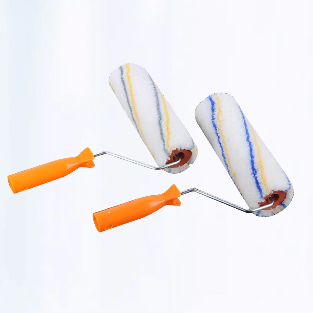 2Pcs Paint Roller Brush Multifunction DIY Wall Paint Roller Shed Resistant Lint Free Easy Cleanup for Home Office Room
2Pcs Paint Roller Brush Multifunction DIY Wall Paint Roller Shed Resistant Lint Free Easy Cleanup for Home Office Room