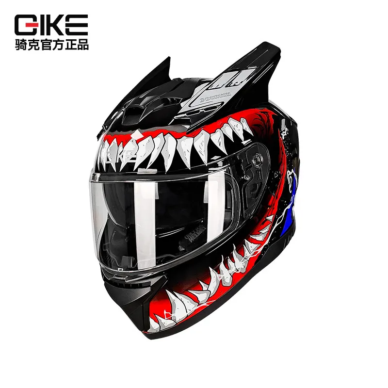 Qike Full-Face Motorcycle & E-Bike Helmet for Men and Women with Built-in Bluetooth, All-Season Use, 3C Certified Safety Helmet
Qike Full-Face Motorcycle & E-Bike Helmet for Men and Women with Built-in Bluetooth, All-Season Use, 3C Certified Safety Helmet
