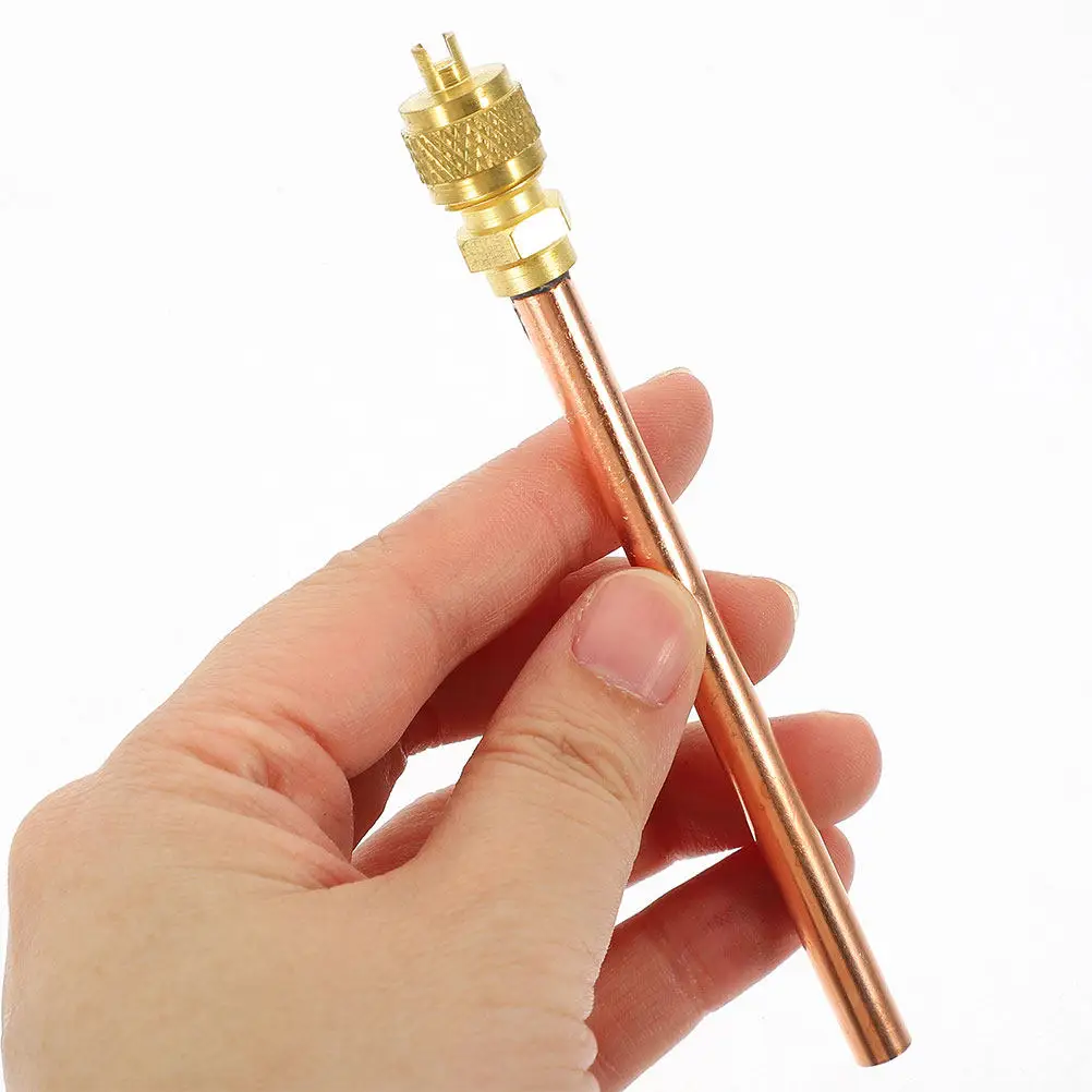 5Pcs Refrigerator Service Access Valves Copper Filling Valves Air Conditioner Refrigerant System Check Tool Air Conditioner Part
5Pcs Refrigerator Service Access Valves Copper Filling Valves Air Conditioner Refrigerant System Check Tool Air Conditioner Part