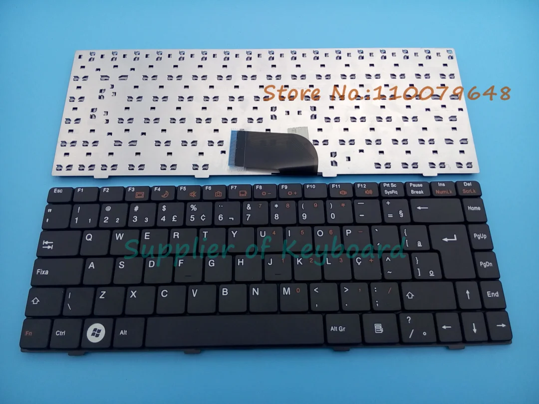 НОВАЯ бразильская португальская клавиатура для ноутбука Itautec w7410 w7415 V092305bk1 A01 71-31800-05 Teclado 
НОВАЯ бразильская португальская клавиатура для ноутбука Itautec w7410 w7415 V092305bk1 A01 71-31800-05 Teclado