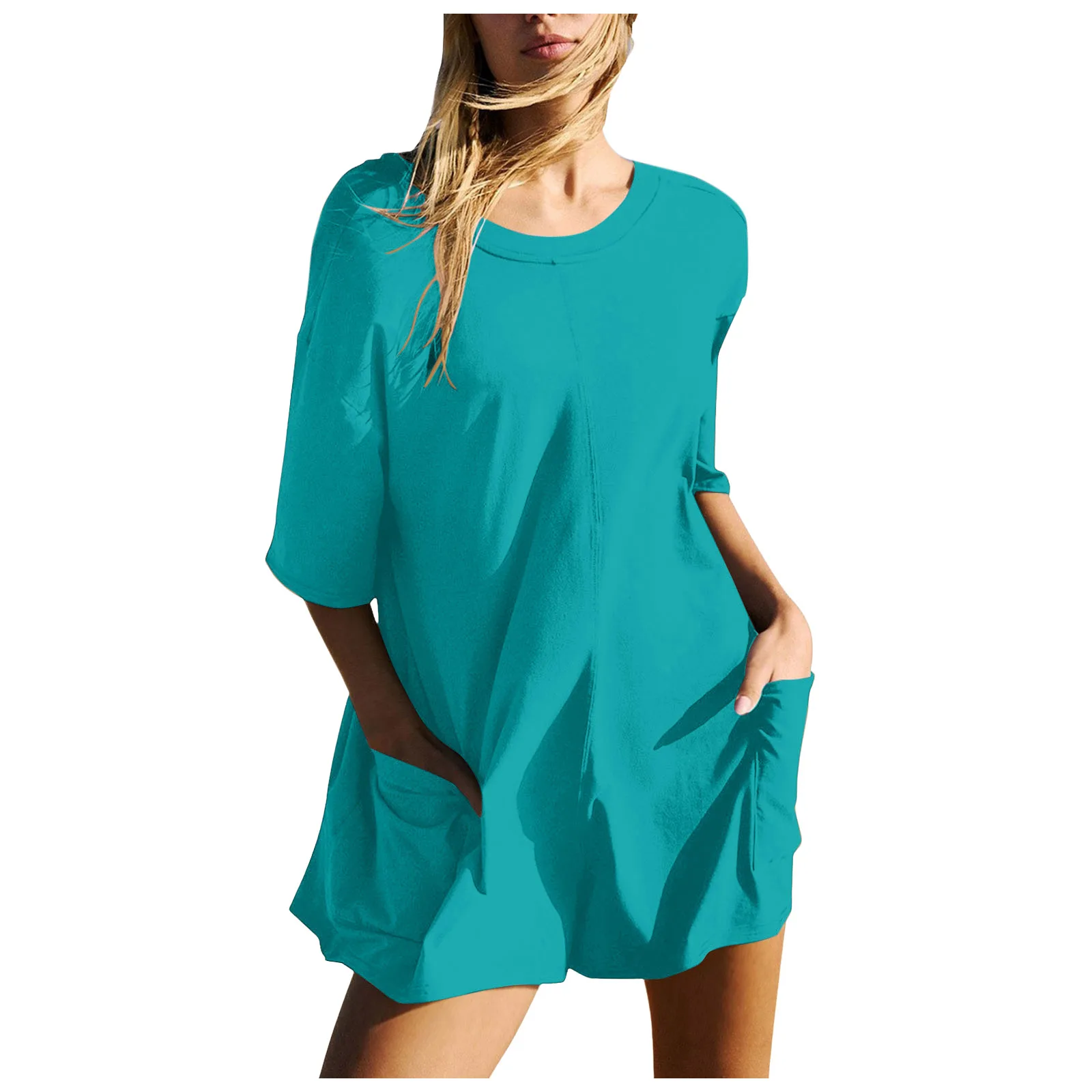 Fashion Short Sleeve Loosce Beach Jumpsuits For Women 2024 Summer Solid Casual Pocket Casual Shorts One Pieces Playsuit Romper
Fashion Short Sleeve Loosce Beach Jumpsuits For Women 2024 Summer Solid Casual Pocket Casual Shorts One Pieces Playsuit Romper