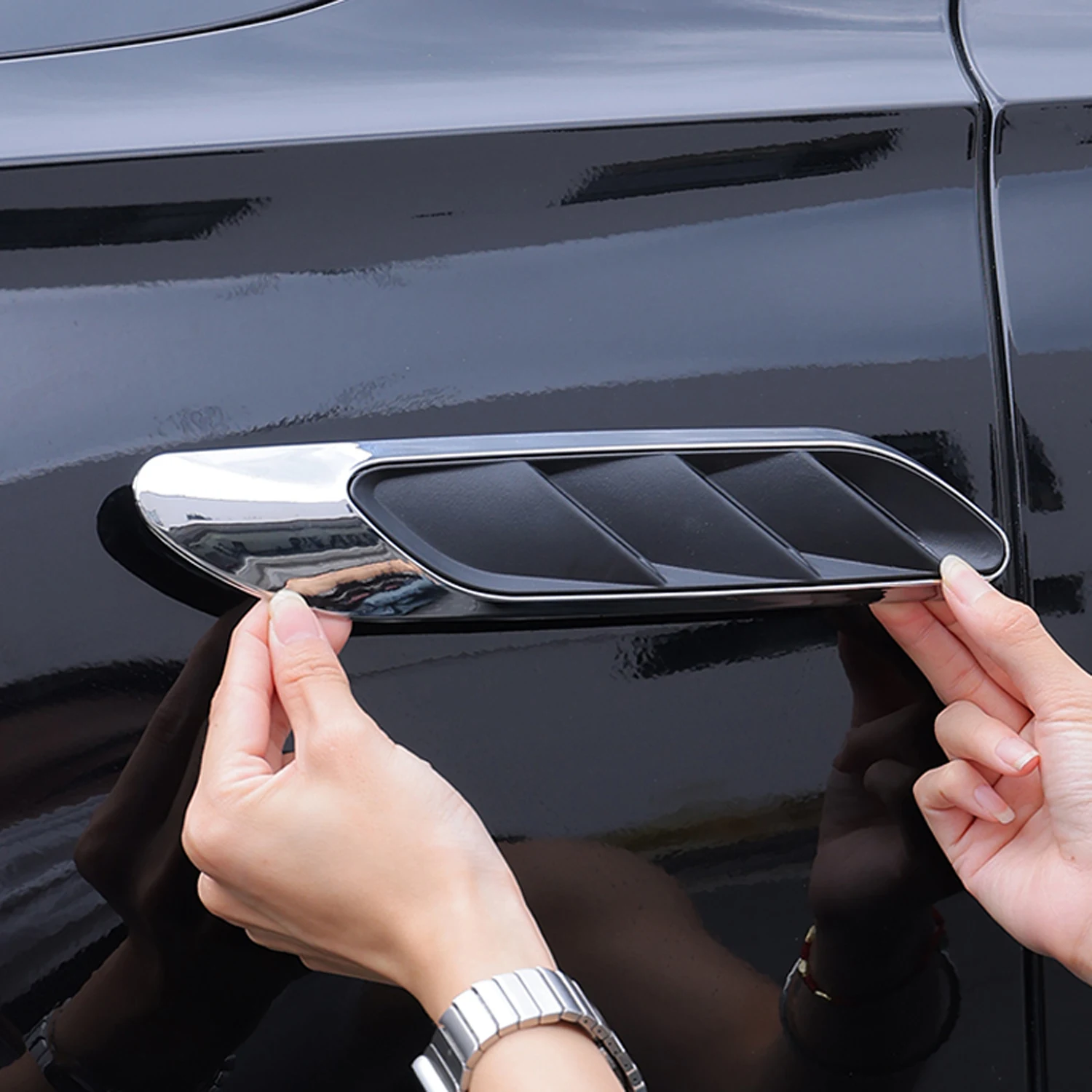 For Mercedes-Benz E-Class W214 2024 Car Accessories ABS Side Fender Front Door Cover 2 Pieces, Not For Station Wagon
For Mercedes-Benz E-Class W214 2024 Car Accessories ABS Side Fender Front Door Cover 2 Pieces, Not For Station Wagon