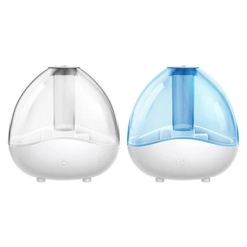 Humidifier Aroma Diffuser Household Mist Sprayer 1 5L Water Capacity Nebulizer for Living Room US Plug Light Blue
