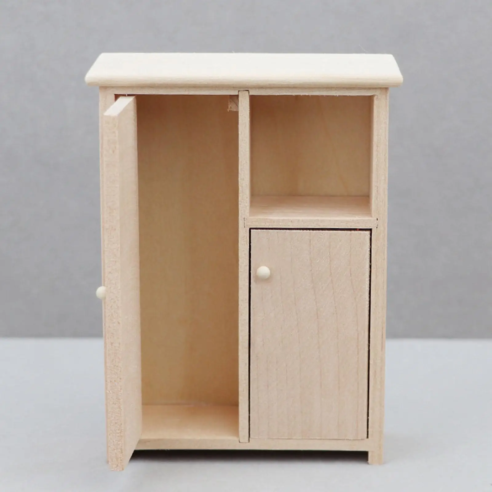 1:12 Scale Dollhouse Cabinet, Mini Model Scenery Supplies, Wooden Furniture Simulation Accessories Toy for Bedroom Home Decor
1:12 Scale Dollhouse Cabinet, Mini Model Scenery Supplies, Wooden Furniture Simulation Accessories Toy for Bedroom Home Decor