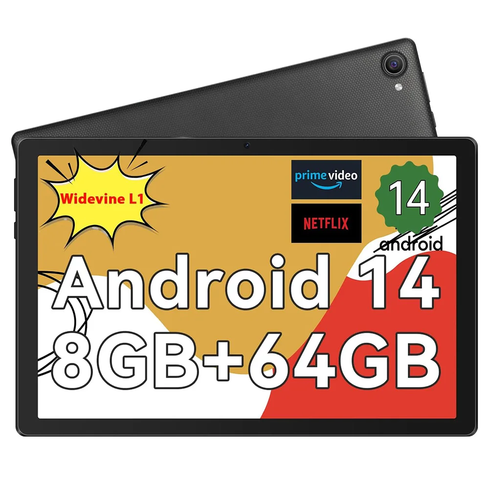 URAO 10 Inch Tablet Android 14 8GB(3+5 Expand) RAM 64GB ROM 1TB Expand 1280x800 IPS Screen 5000MAH Battery Dual Cameras WiFi 6
URAO 10 Inch Tablet Android 14 8GB(3+5 Expand) RAM 64GB ROM 1TB Expand 1280x800 IPS Screen 5000MAH Battery Dual Cameras WiFi 6