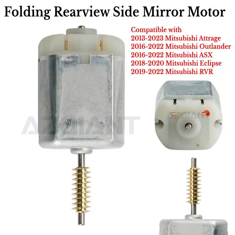 Left/Right Power Rear view Side Mirror folding Motor Actuator Replacement For Mitsubishi Attrage Outlander RVR ASX Eclipse
Left/Right Power Rear view Side Mirror folding Motor Actuator Replacement For Mitsubishi Attrage Outlander RVR ASX Eclipse