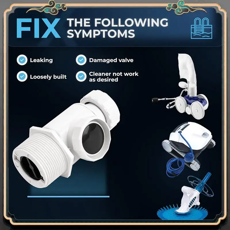 Premium 9-100-3008 Pool Cleaner UWF Connector Assembly For Zodiac Polaris 360 Pool Cleaners
Premium 9-100-3008 Pool Cleaner UWF Connector Assembly For Zodiac Polaris 360 Pool Cleaners