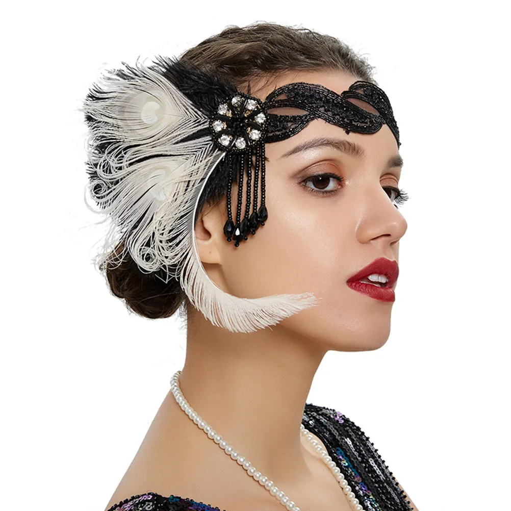 1 шт. Элегантная декоративная повязка на голову в стиле флеппер для женщин, аксессуар для волос для выпускного вечера, свадьбы, высококачественная одежда для танцевальных вечеринок
1 шт. Элегантная декоративная повязка на голову в стиле флеппер для женщин, аксессуар для волос для выпускного вечера, свадьбы, высококачественная одежда для танцевальных вечеринок