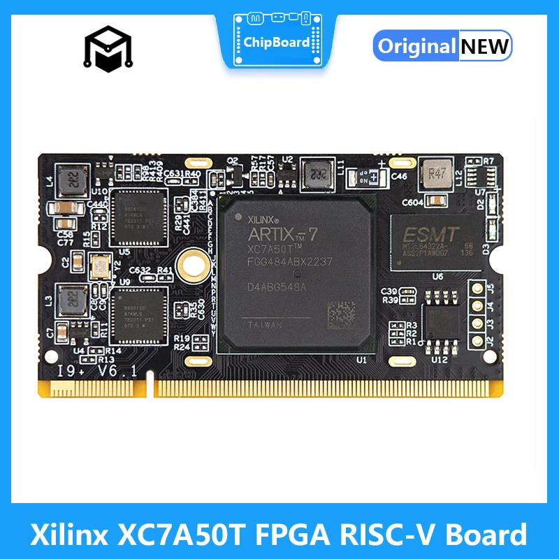 Xilinx XC7A50T FPGA RISC-V Development Board Colorlight i9+ Module Open Source Toolchain
Xilinx XC7A50T FPGA RISC-V Development Board Colorlight i9+ Module Open Source Toolchain