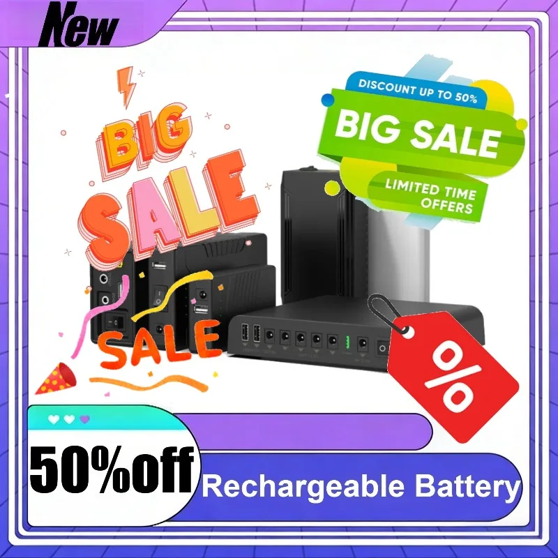 18650 Battery 12V 9V 5V Portable Power Bank Pack Compact Size Large Capacity Rechargeable Lithium Battery
18650 Battery 12V 9V 5V Portable Power Bank Pack Compact Size Large Capacity Rechargeable Lithium Battery