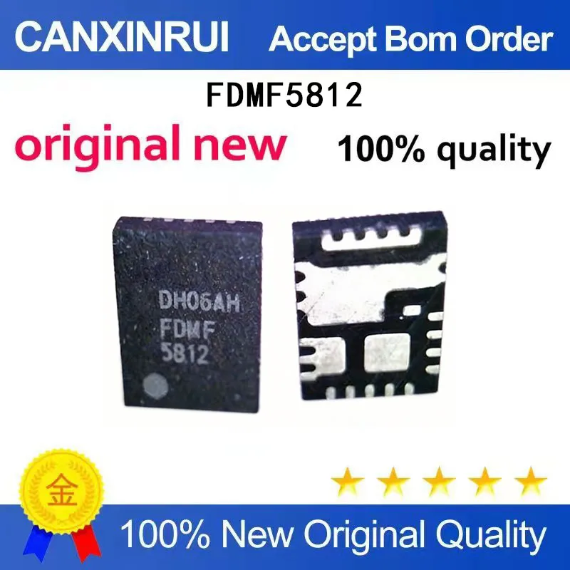 (5-100 Pieces) FDMF5812 DH06AH New QFN
(5-100 Pieces) FDMF5812 DH06AH New QFN