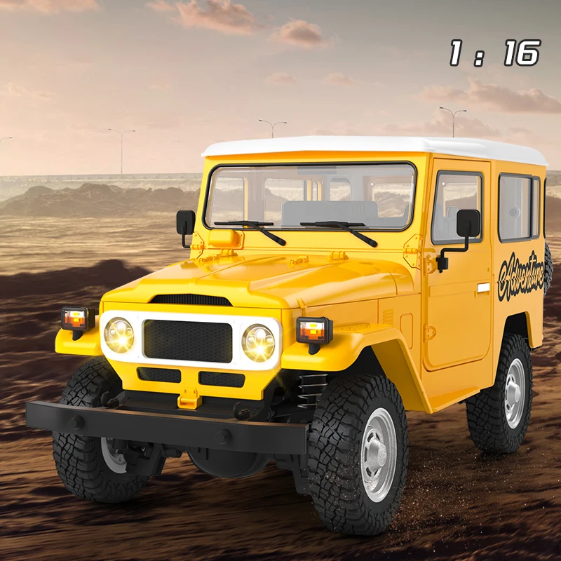 4x4 HG FJ40 1/16 RC Off-road Vehicles Electric Crawler Car Radio Control Light Sound Model Toys for Boys Gifts TH23354-SMT5
4x4 HG FJ40 1/16 RC Off-road Vehicles Electric Crawler Car Radio Control Light Sound Model Toys for Boys Gifts TH23354-SMT5