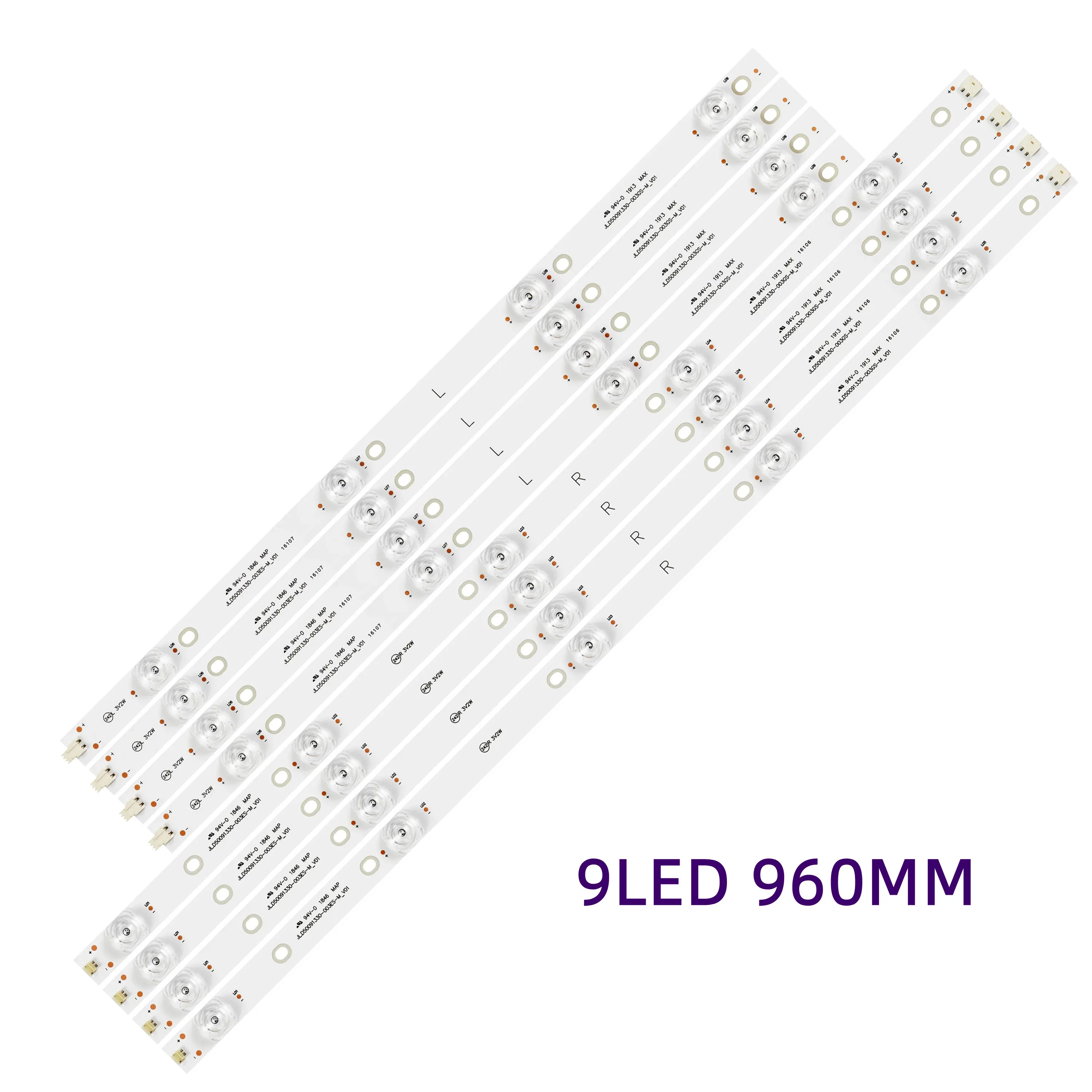 Комплект 5/8 светодиодной ленты H50A6140 50R6000fm 50h6f 50r6e 50h6e 50a6100 Lc-50q7000u Lc-50q7030u Lc-50q620u 50R6040E JL.D50091330-003ES-M
Комплект 5/8 светодиодной ленты H50A6140 50R6000fm 50h6f 50r6e 50h6e 50a6100 Lc-50q7000u Lc-50q7030u Lc-50q620u 50R6040E JL.D50091330-003ES-M