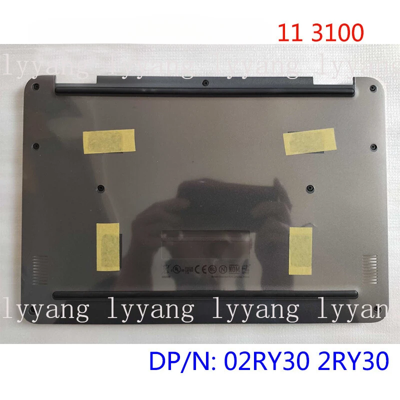 f 02RY30 for Dell Chromebook 11 3100 Lower Case Bottom Base Cover Chassis
f 02RY30 for Dell Chromebook 11 3100 Lower Case Bottom Base Cover Chassis