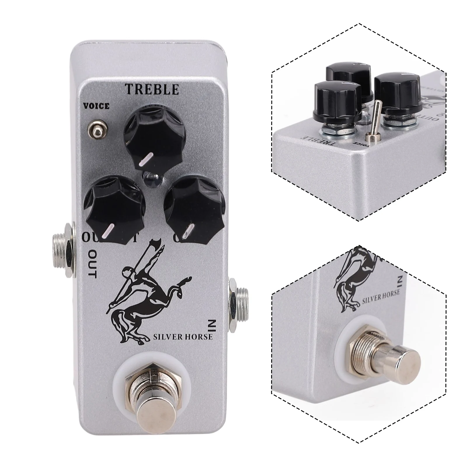 Particular Useful Effect Pedal Guitar Bypass Effect GAIN Adjustable Boost Guitar Horse Metal OUTPUT Overdrive Pedal
Particular Useful Effect Pedal Guitar Bypass Effect GAIN Adjustable Boost Guitar Horse Metal OUTPUT Overdrive Pedal