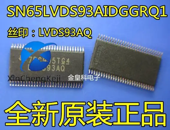 2 шт. оригинальный новый LVDS93AQ SN65LVDS93AIDGGRQ1 TSSOP56 интерфейсный десианализатор
2 шт. оригинальный новый LVDS93AQ SN65LVDS93AIDGGRQ1 TSSOP56 интерфейсный десианализатор