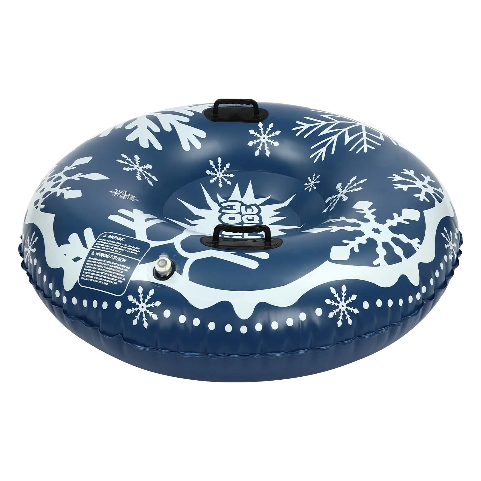 Inflatable Snow Sled, 48 Inch Cold Resistant PVC Ski Circle, Anti-Slip Handle Foldable Heavy Load Snow Tube for Adults Kids Ski Resort Winter Outdoor Sports
Inflatable Snow Sled, 48 Inch Cold Resistant PVC Ski Circle, Anti-Slip Handle Foldable Heavy Load Snow Tube for Adults Kids Ski Resort Winter Outdoor Sports