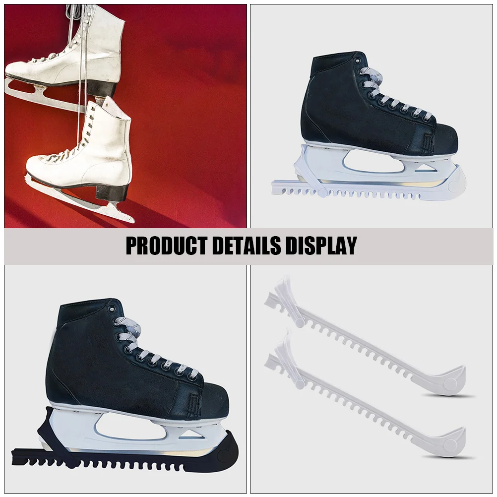 2Pairs Figure Skate Guards Heavy-Duty Pxc Ice Blade Protectors for Skating Hockey Lightweight Non-Slip Covers Portable Storage
2Pairs Figure Skate Guards Heavy-Duty Pxc Ice Blade Protectors for Skating Hockey Lightweight Non-Slip Covers Portable Storage