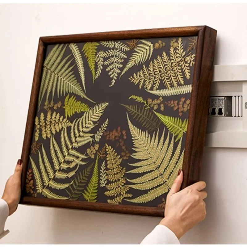 Modern Minimalist Circuit Breaker Cover Electrical Box Art with Frame for Living Room Fuse Box Decorative Panel & Wall Painting
Modern Minimalist Circuit Breaker Cover Electrical Box Art with Frame for Living Room Fuse Box Decorative Panel & Wall Painting