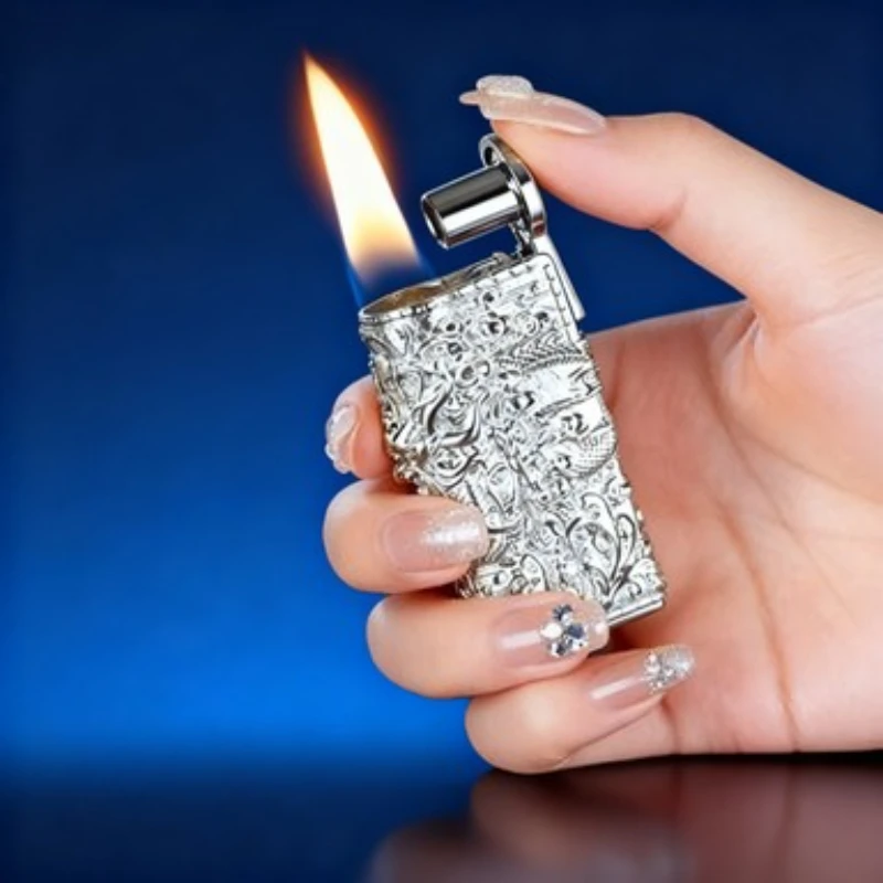 New 3D Armor Dragon Retro Lighter, Windproof Grinding Wheel Design, Four-sided 3D Relief Craft, Collection Metal Lighter For
New 3D Armor Dragon Retro Lighter, Windproof Grinding Wheel Design, Four-sided 3D Relief Craft, Collection Metal Lighter For