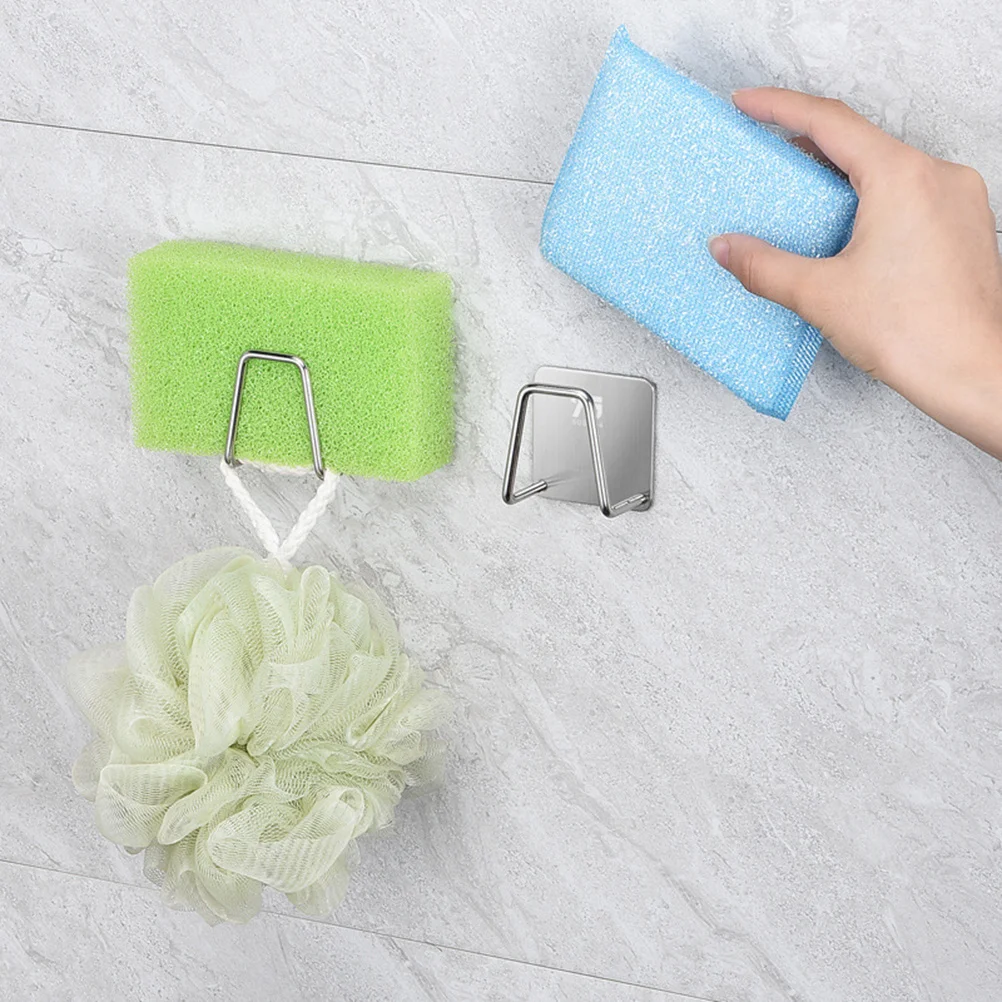Stainless Steel Sponge Drain Rack Heavy Duty Waterproof For Kitchen Bathroom Bath Ball Holder Dish Cloth Hook Towel
Stainless Steel Sponge Drain Rack Heavy Duty Waterproof For Kitchen Bathroom Bath Ball Holder Dish Cloth Hook Towel