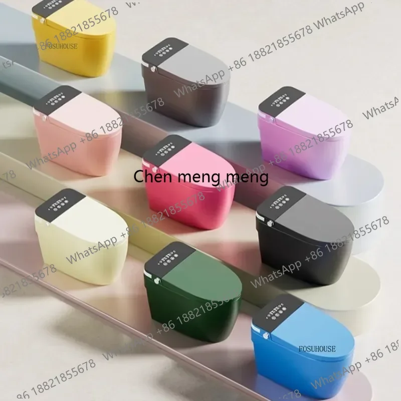 Elegant Multicolor Smart Toilet for Bathroom One-piece Elongated Bidet Toilets Heated Seat Warm Air Dryer Warm Water m
Elegant Multicolor Smart Toilet for Bathroom One-piece Elongated Bidet Toilets Heated Seat Warm Air Dryer Warm Water m