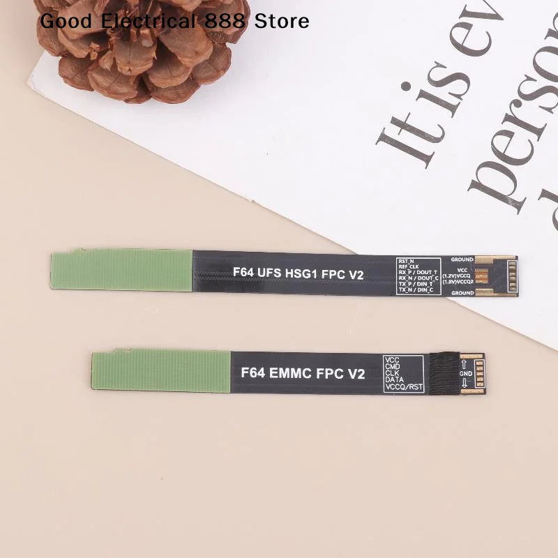 【GE】2pcs/set New High Quality F64 UFS HSG1 FPC V2 F64 EMMC FPC V2 2in1 FELEX Cable Set For F64 Boxr F64 Box
【GE】2pcs/set New High Quality F64 UFS HSG1 FPC V2 F64 EMMC FPC V2 2in1 FELEX Cable Set For F64 Boxr F64 Box