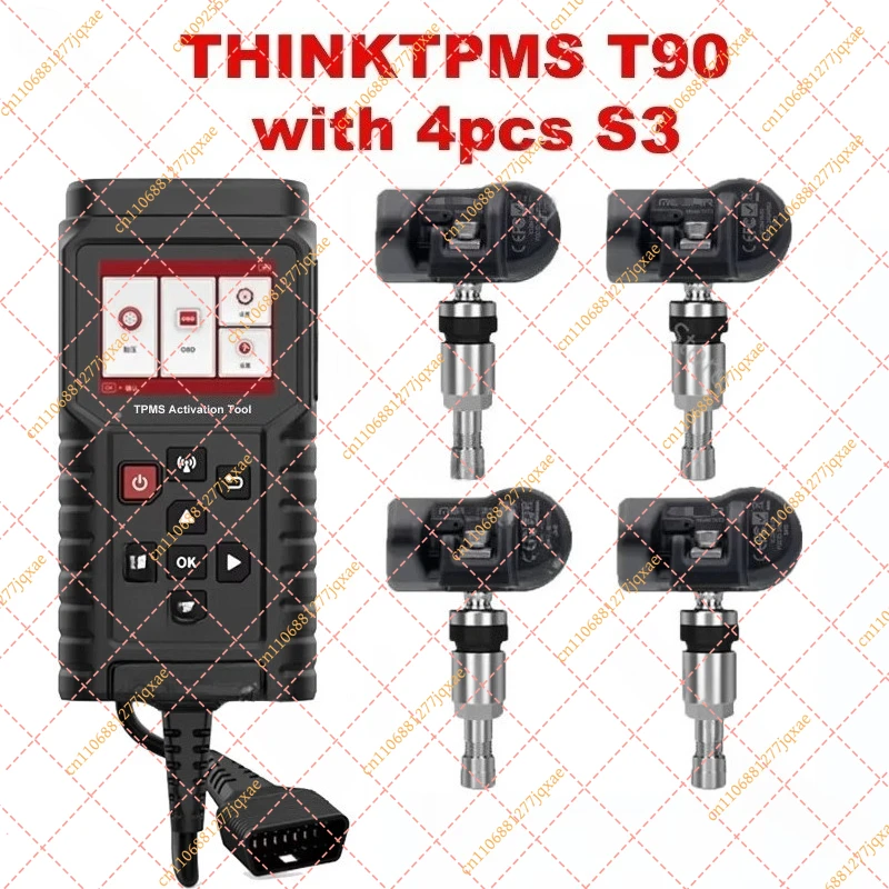 ThinkCar T90 TPMS Programmer 315MHz 433MHz 2-in-1 Tire Pressure Sensor Diagnostic Tool
ThinkCar T90 TPMS Programmer 315MHz 433MHz 2-in-1 Tire Pressure Sensor Diagnostic Tool