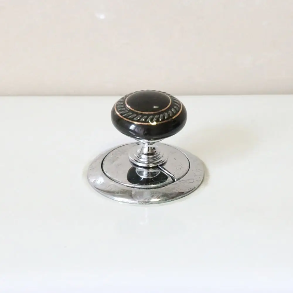 Fashion Ceramic Round Shaped Toilet Tank Button Universal Labor-saving Furniture Handle Toilet Tank Button Aid Toilet
Fashion Ceramic Round Shaped Toilet Tank Button Universal Labor-saving Furniture Handle Toilet Tank Button Aid Toilet