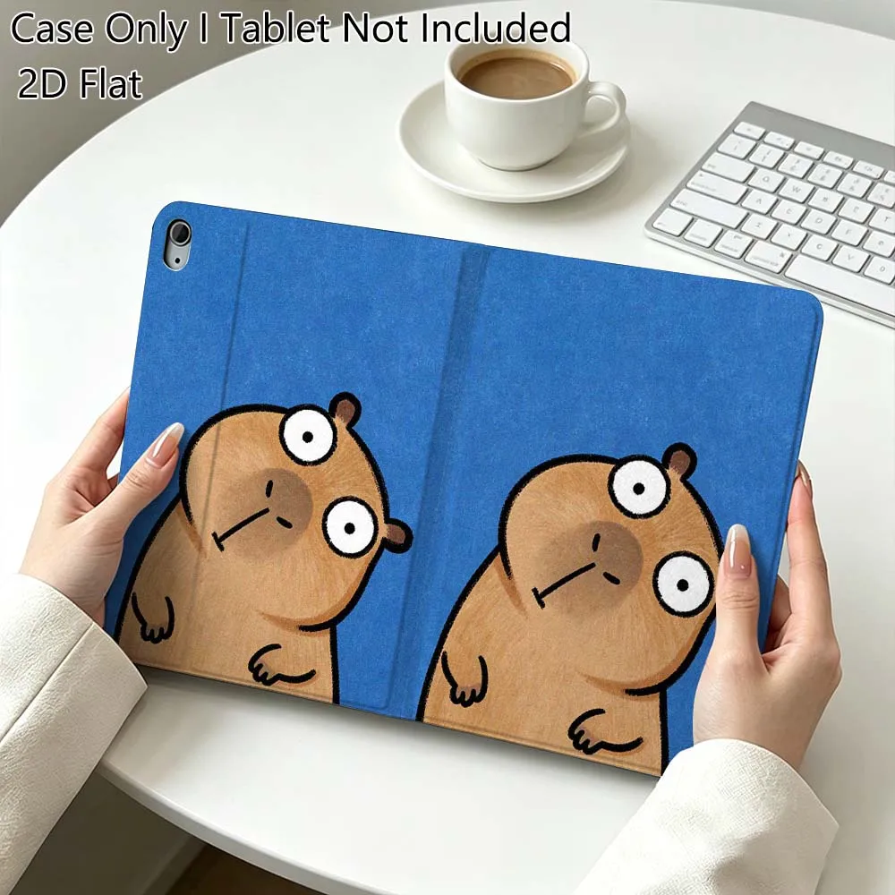 Art Capybara Popular For iPad Pro Air Mini 2 3 4 5 6 7 6th 7th 10th 11th 10.2 9.7 10.5 11 Foldable Tablet Case Gift
Art Capybara Popular For iPad Pro Air Mini 2 3 4 5 6 7 6th 7th 10th 11th 10.2 9.7 10.5 11 Foldable Tablet Case Gift