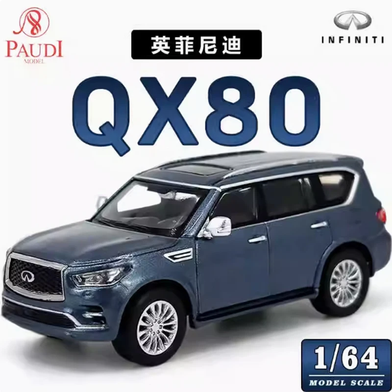 Paudi 1/64 Scale Infiniti QX80 2020 Alloy Car Model Static Collection Decorated Holiday Gifts Toys Souvenir Gift
Paudi 1/64 Scale Infiniti QX80 2020 Alloy Car Model Static Collection Decorated Holiday Gifts Toys Souvenir Gift