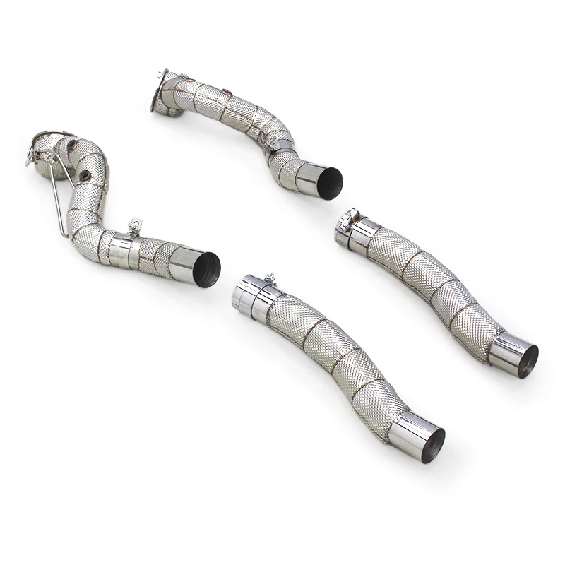 OEM Stainless Steel Downpipe For Ferrari 812 6.5L V12 2017-2020 Straight Front Tube With Heat Shield Exhaust System
OEM Stainless Steel Downpipe For Ferrari 812 6.5L V12 2017-2020 Straight Front Tube With Heat Shield Exhaust System