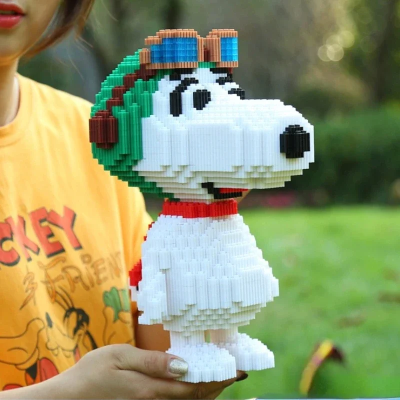 Kawaii Cartoon Doll Snoopy Building Blocks Assembly Children's Toys Kids Birthday Christmas Gifts
Kawaii Cartoon Doll Snoopy Building Blocks Assembly Children's Toys Kids Birthday Christmas Gifts