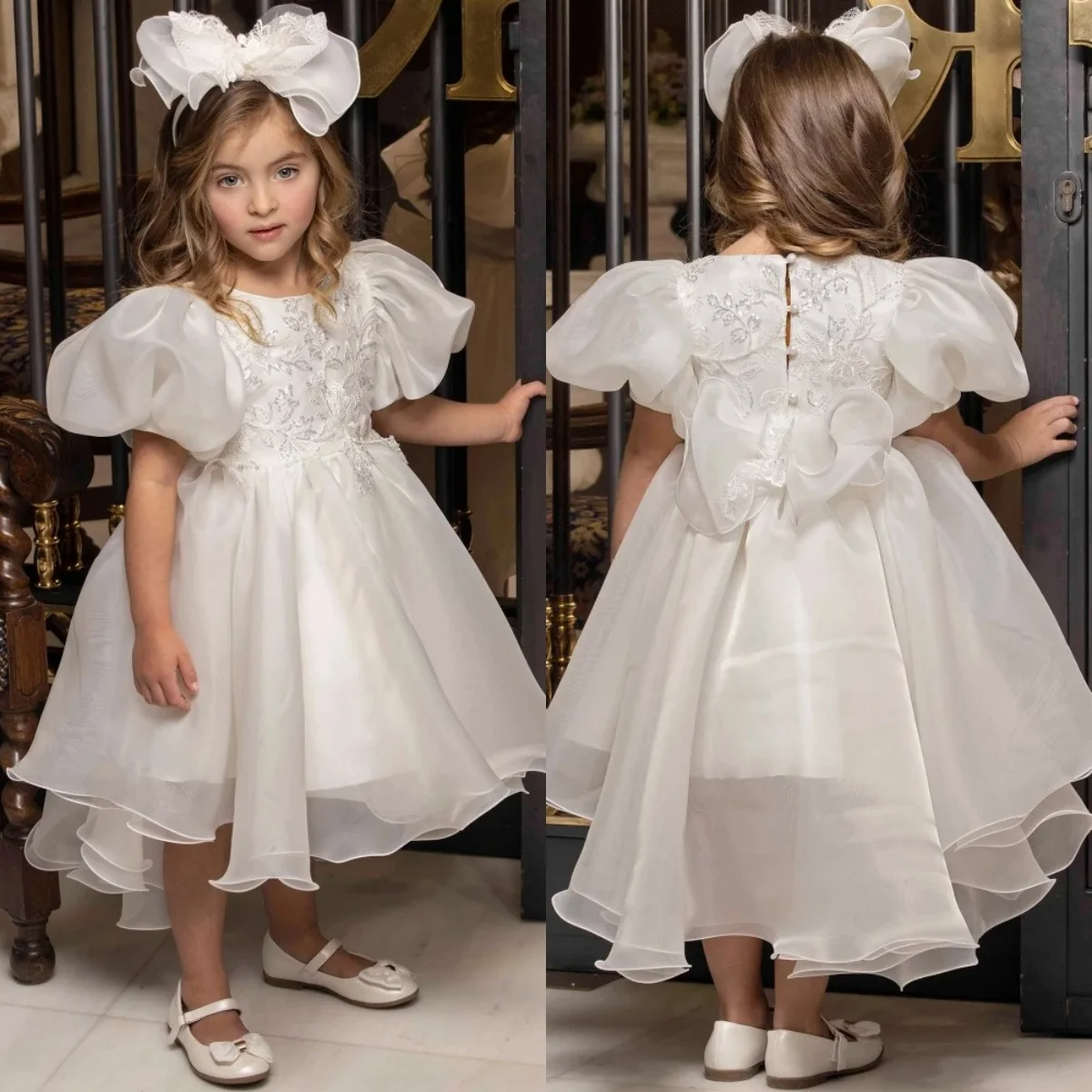 Customized White Flower Girl Dresses for Wedding Lace Appliques Girl First Communion Tulle Baby Kids Birthday Party Gowns
Customized White Flower Girl Dresses for Wedding Lace Appliques Girl First Communion Tulle Baby Kids Birthday Party Gowns