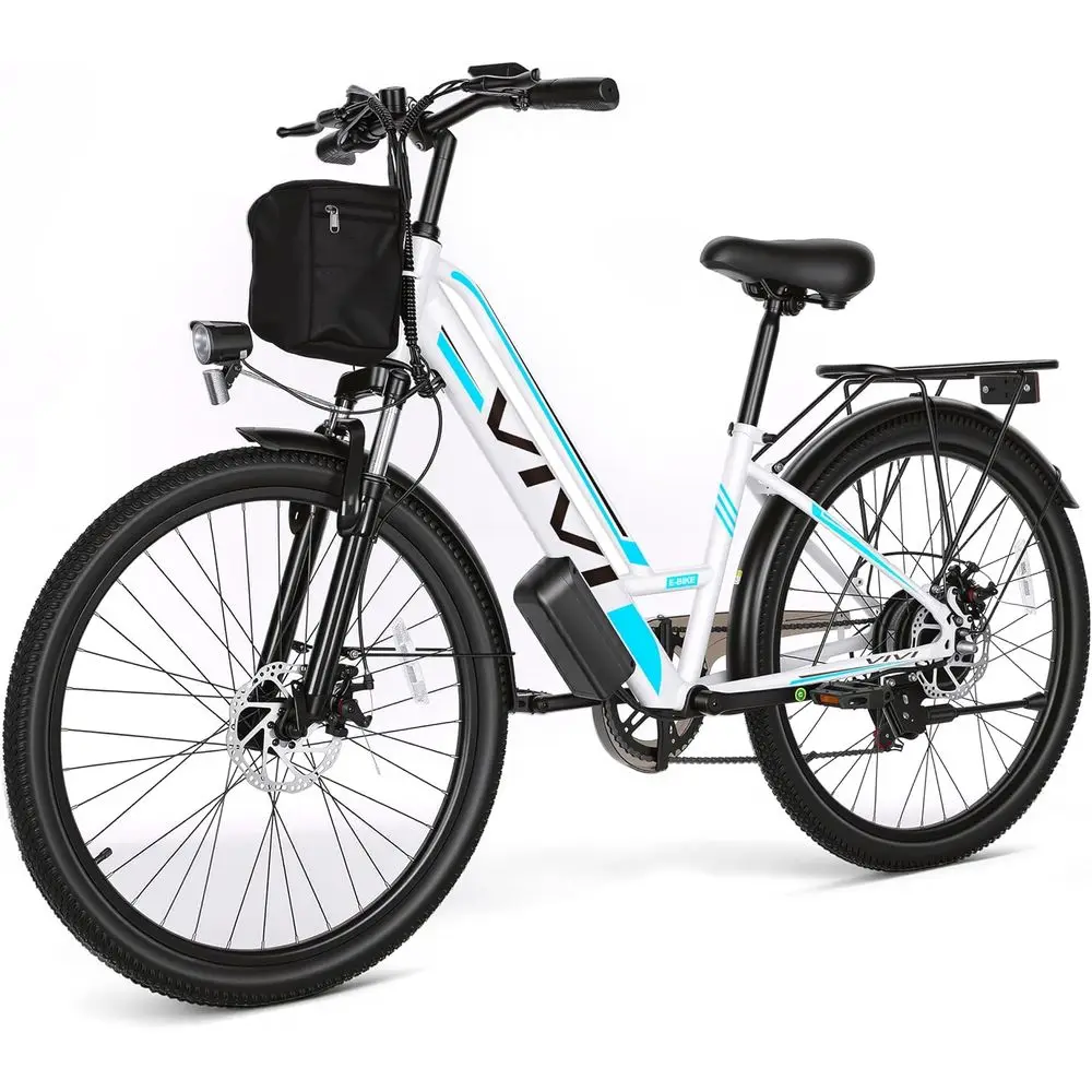 26 1000W Peak Power Adult Commuter E-Bike, 48V Removable Battery, Up to 50 Miles, 7-Speed, UL2849 Certified
26 1000W Peak Power Adult Commuter E-Bike, 48V Removable Battery, Up to 50 Miles, 7-Speed, UL2849 Certified