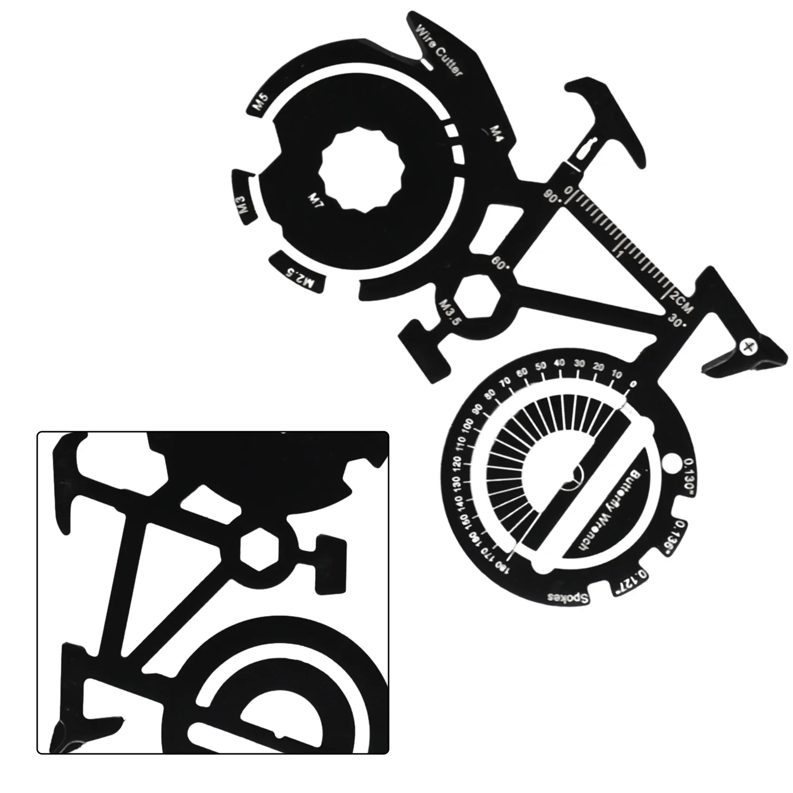 1 Pc 20 In 1 Bicycle Multitool Card Survival Gadgets Keychain Utility Pocket Tool Multifunctional Outdoor Camping Tool
1 Pc 20 In 1 Bicycle Multitool Card Survival Gadgets Keychain Utility Pocket Tool Multifunctional Outdoor Camping Tool