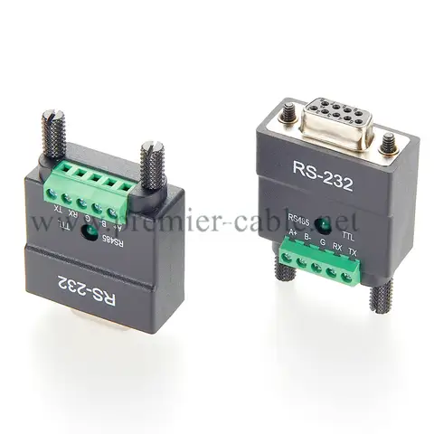 RS232 to RS485 Converter RS232 to ttl 3.3V/5V Interface Serial Adapter 2 in 1 serial to 232-485/422 communication Full duplex