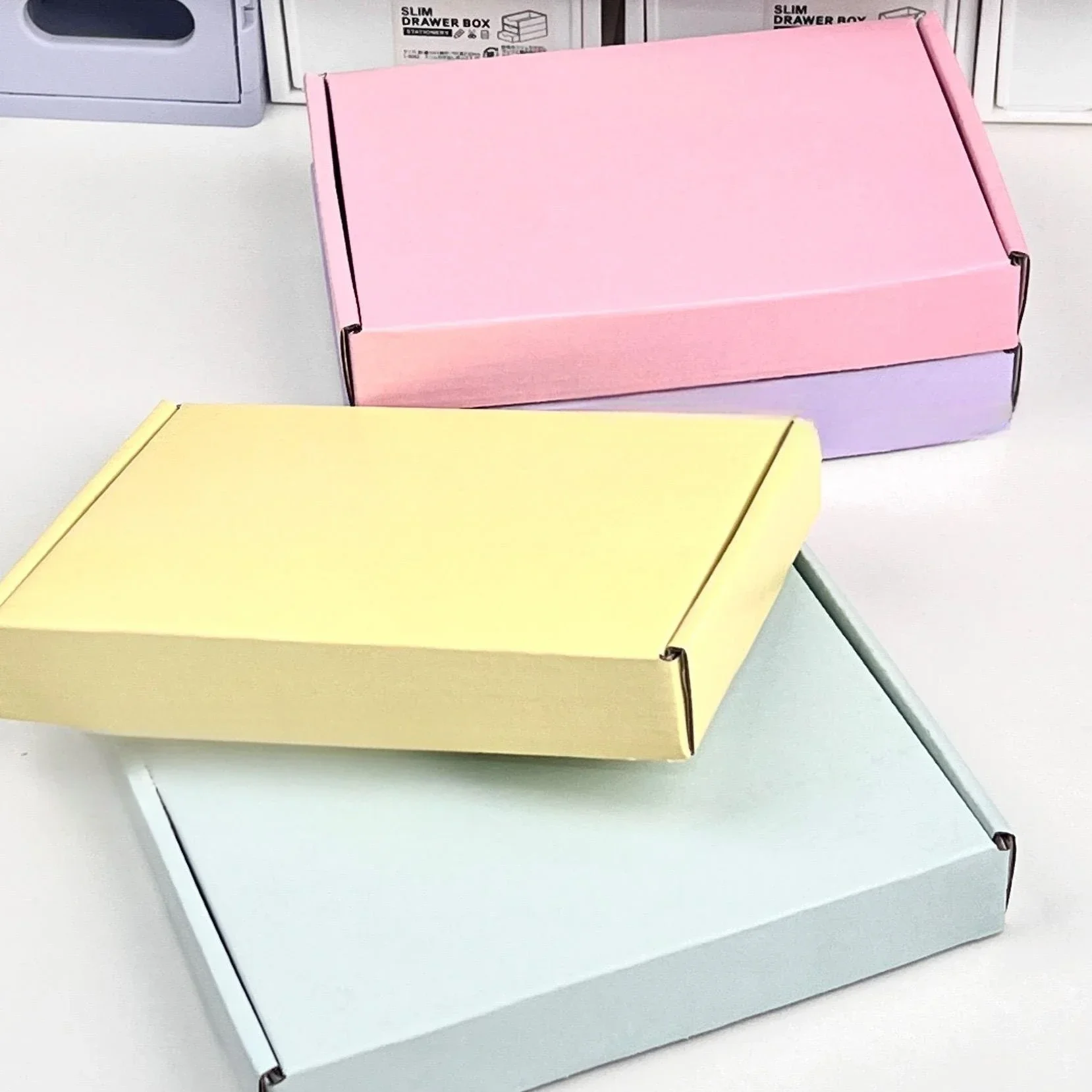 10pcs/lot Macaron Color Packaging Box Business Paper Boxes For Gift Party Favor Candy Box 20x13x3cm
10pcs/lot Macaron Color Packaging Box Business Paper Boxes For Gift Party Favor Candy Box 20x13x3cm