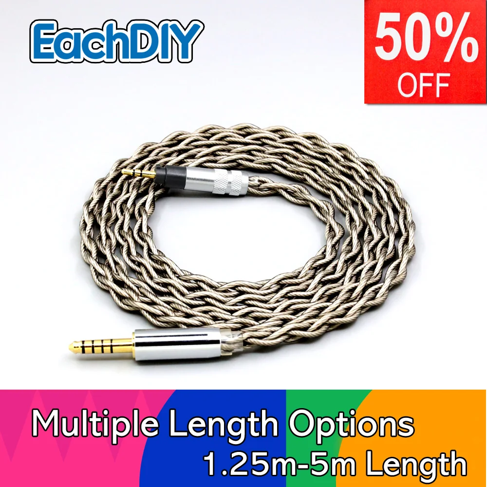99% Pure Silver + Graphene Silver Plated Shield Earphone Cable For Sennheiser Urbanite XL On/Over Ear Headphone LN007962
99% Pure Silver + Graphene Silver Plated Shield Earphone Cable For Sennheiser Urbanite XL On/Over Ear Headphone LN007962