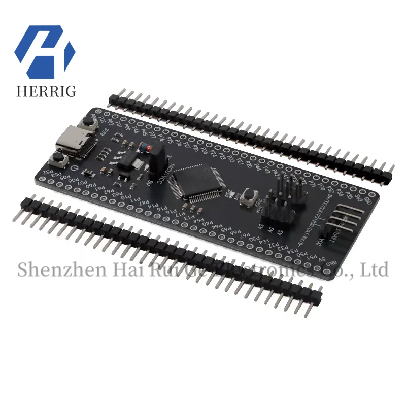 Original STC8H8K64U core board 8051 microcontroller core learning development board USB download burning simulation
Original STC8H8K64U core board 8051 microcontroller core learning development board USB download burning simulation