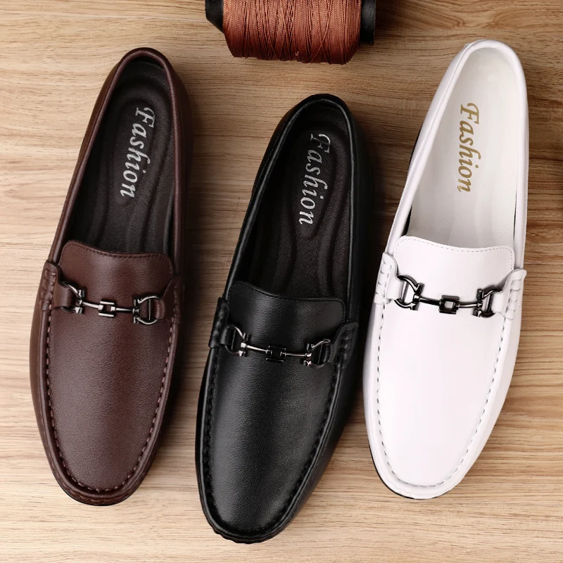 Лоферы из натуральной кожи, мужские дизайнерские мокасины, модные слипоны, мягкая повседневная мужская обувь на плоской подошве, мужская обувь для взрослых, топсайдеры ручной работы 
Лоферы из натуральной кожи, мужские дизайнерские мокасины, модные слипоны, мягкая повседневная мужская обувь на плоской подошве, мужская обувь для взрослых, топсайдеры ручной работы