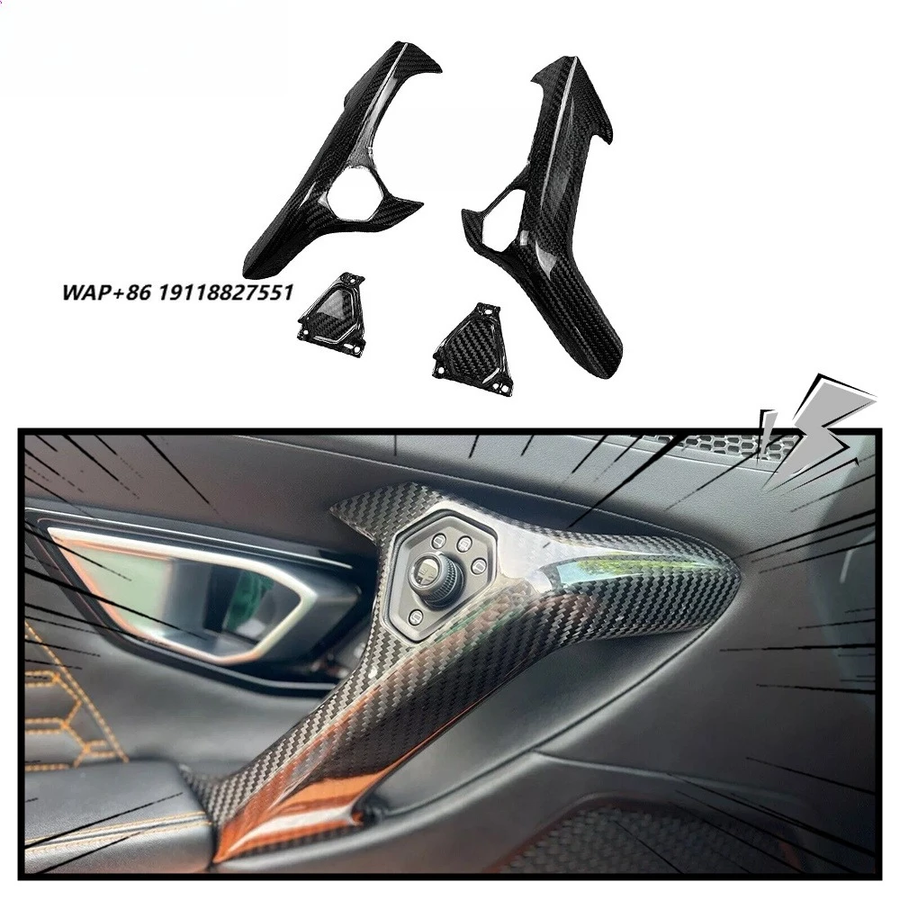 Huracan Carbon Fiber Interiors Kits Door Handle Caps for Huracan LP610 & LP580 & EVO & Tecnica
Huracan Carbon Fiber Interiors Kits Door Handle Caps for Huracan LP610 & LP580 & EVO & Tecnica