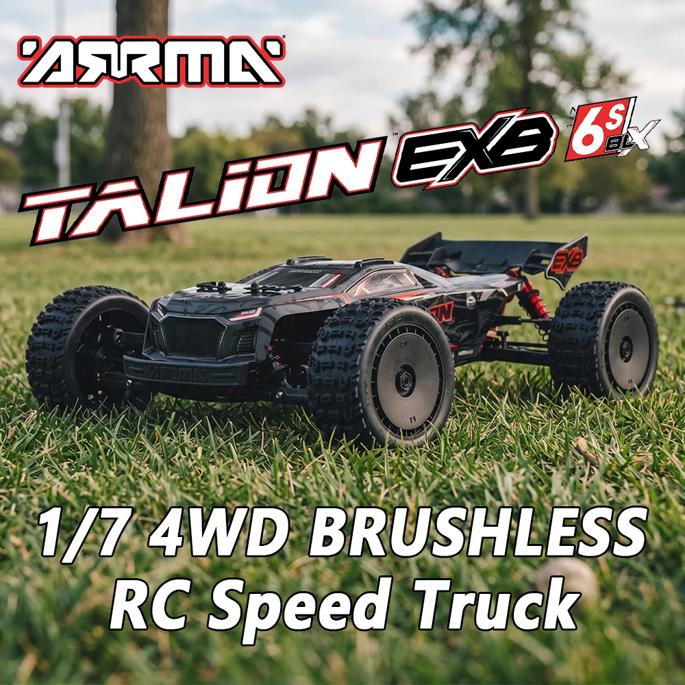 ARRMA TALION EXB 1/7 RC Electric Remote Control Model Cars Speed Truck 6S Brushless RTR Adult Children's Toys ARA7707V6T1
ARRMA TALION EXB 1/7 RC Electric Remote Control Model Cars Speed Truck 6S Brushless RTR Adult Children's Toys ARA7707V6T1