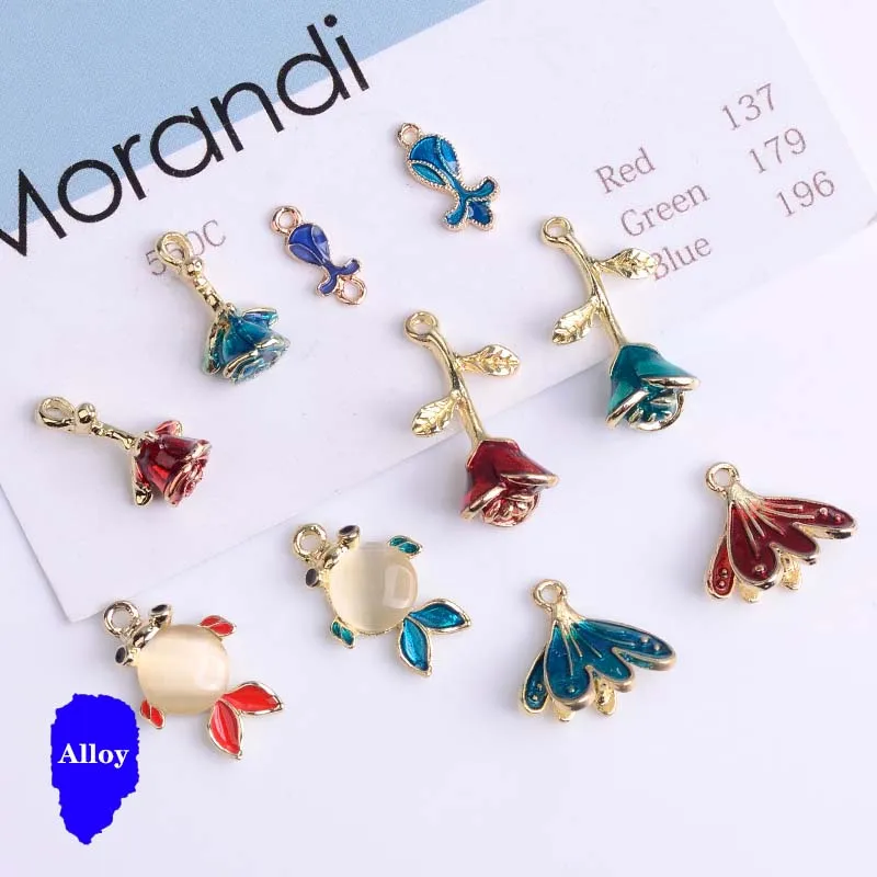 10pcs/bag New Style KC Golden Alloy Cat's Eye Retro Goldfish Rose Rhinestones With Hole Diy Wedding Decoration Jewelry Pendant
10pcs/bag New Style KC Golden Alloy Cat's Eye Retro Goldfish Rose Rhinestones With Hole Diy Wedding Decoration Jewelry Pendant