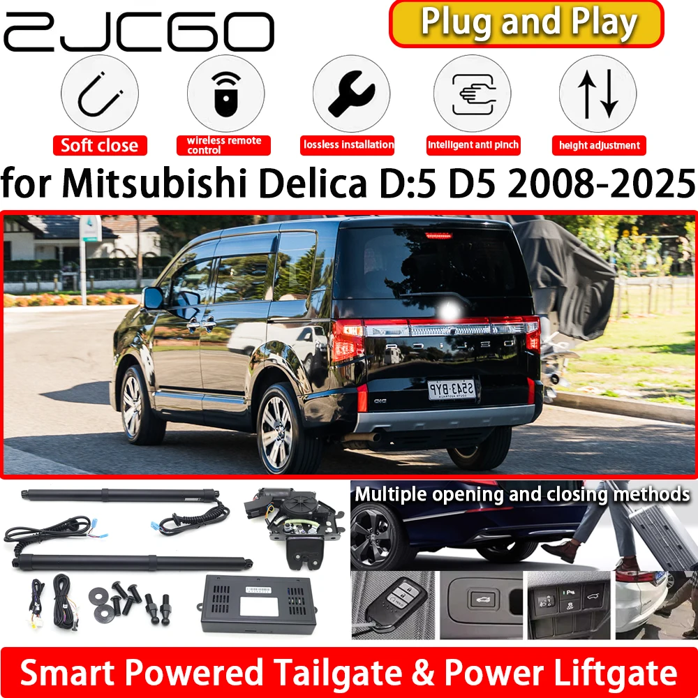 ZJCGO for Mitsubishi Delica D:5 D5 2008-2025 OEM Automatic Electric Powered Tailgate Power Liftgate Tail Gate Lift Kit System
ZJCGO for Mitsubishi Delica D:5 D5 2008-2025 OEM Automatic Electric Powered Tailgate Power Liftgate Tail Gate Lift Kit System