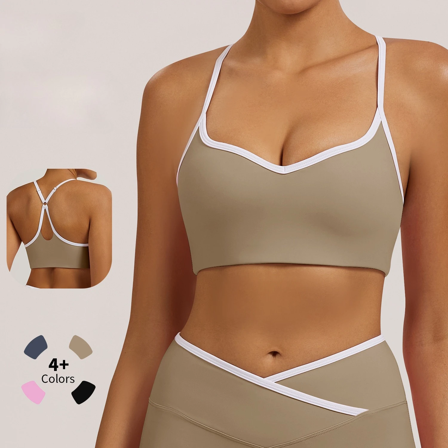 WANAYOU Sweet Heart-neck Women Yoga Bras Soft Active Sports Crop Tops Cross Hollow Back Gym Vest Workout Running Bralette
WANAYOU Sweet Heart-neck Women Yoga Bras Soft Active Sports Crop Tops Cross Hollow Back Gym Vest Workout Running Bralette