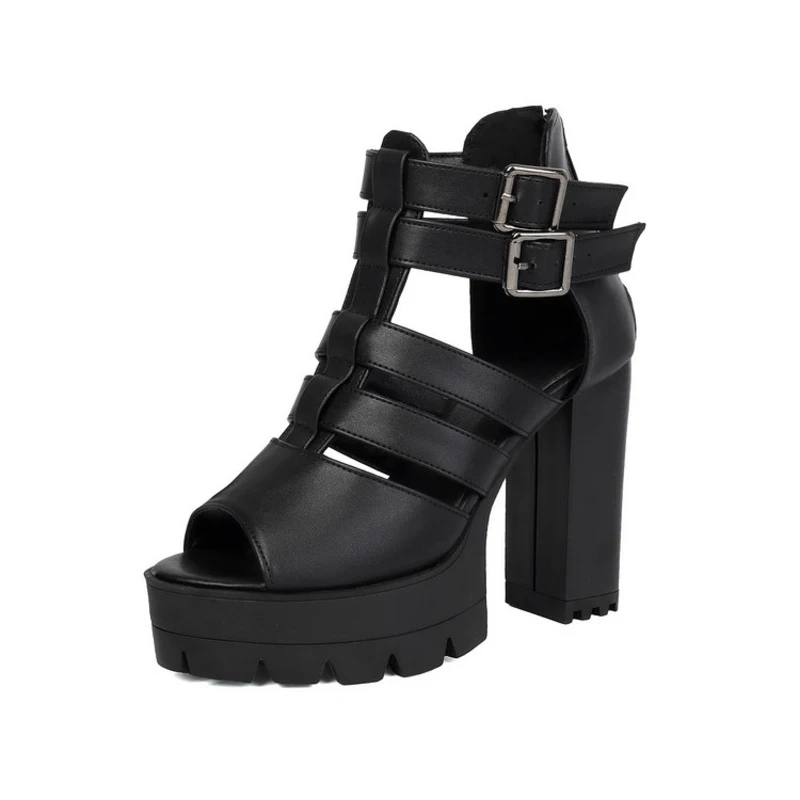 Oversized shoes Fashion sandals with heels women's sandals. Super high heel Platform Fashion trend Retro simple and elegant
Oversized shoes Fashion sandals with heels women's sandals. Super high heel Platform Fashion trend Retro simple and elegant